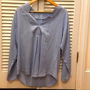 Women’s Slate Blue Blouse Top Size M